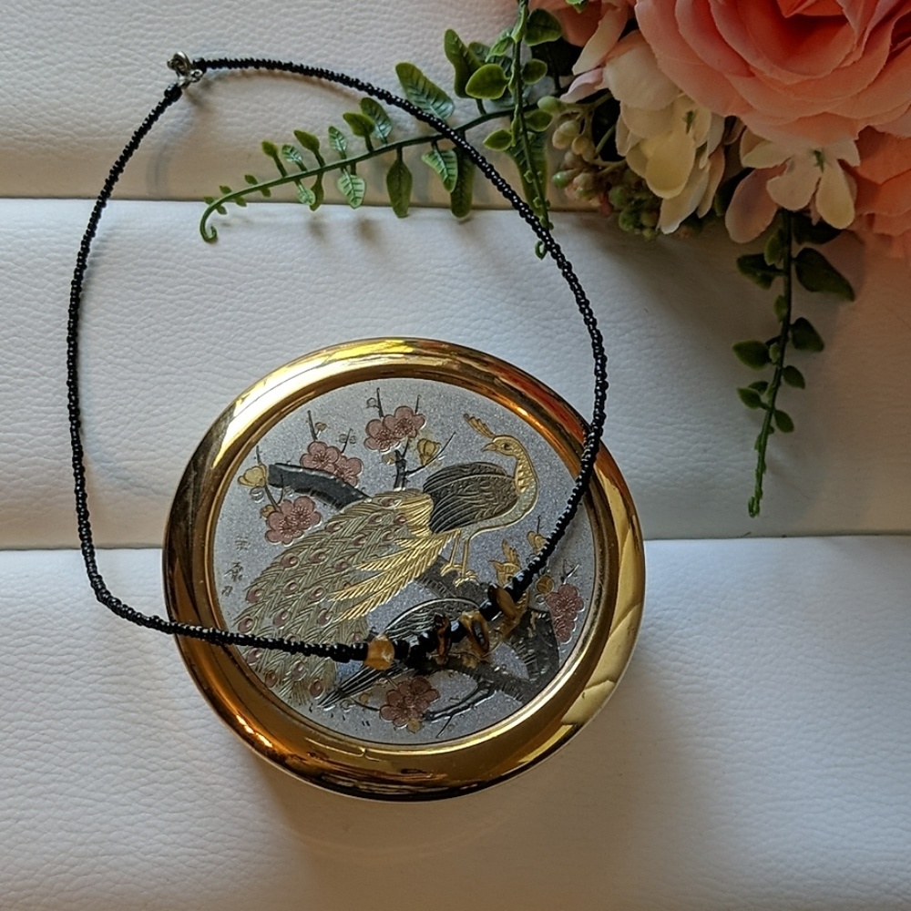 Tiger's Eye Beaded Necklace